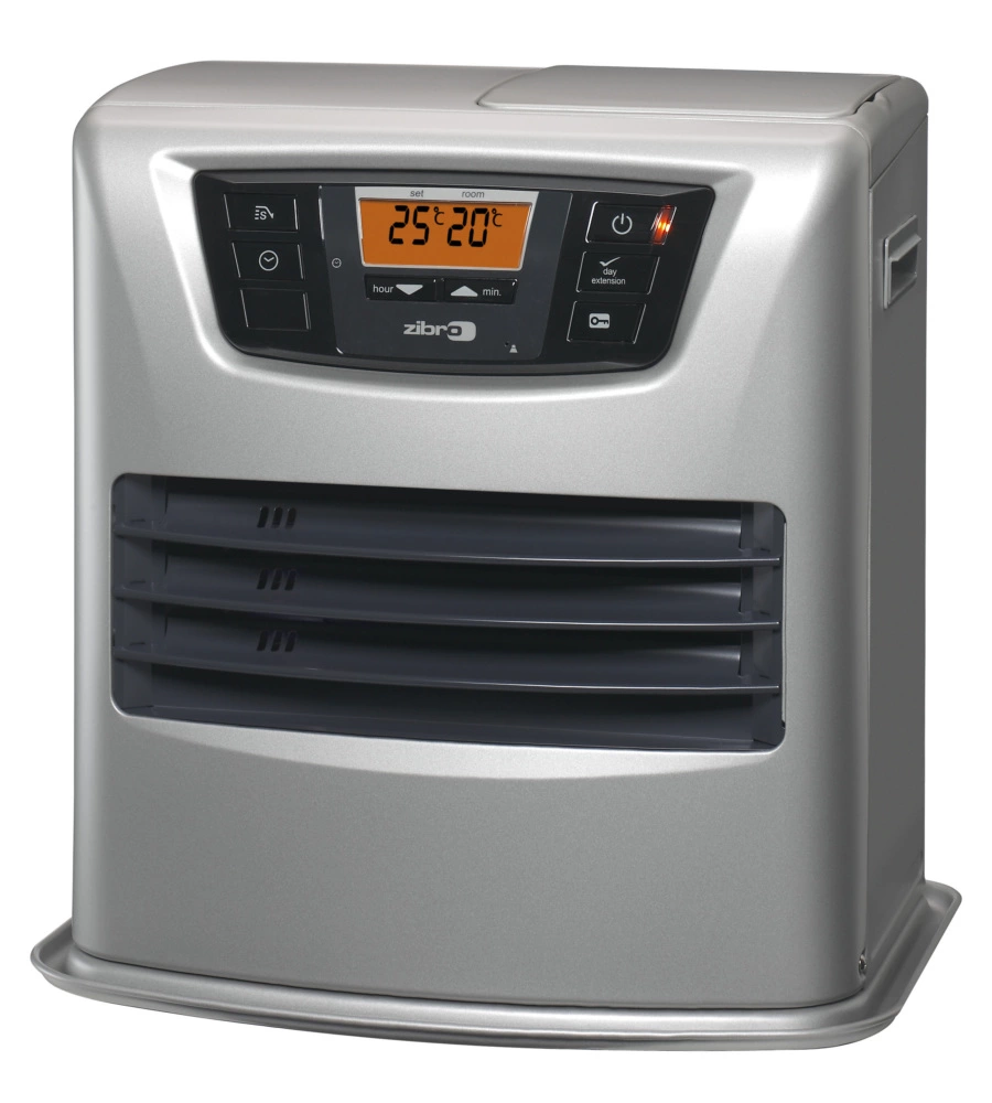 Stufa a combustibile liquido "zibro lc-135" grigio 3,5 kw