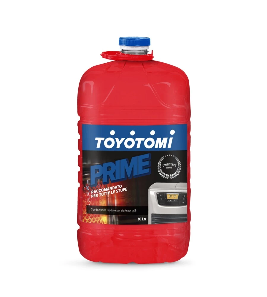 Combustibile liquido "toyotomi prime", 10 litri