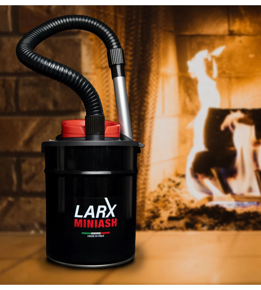 Aspiracenere elettrico larx "miniash", 800 w 10 litri