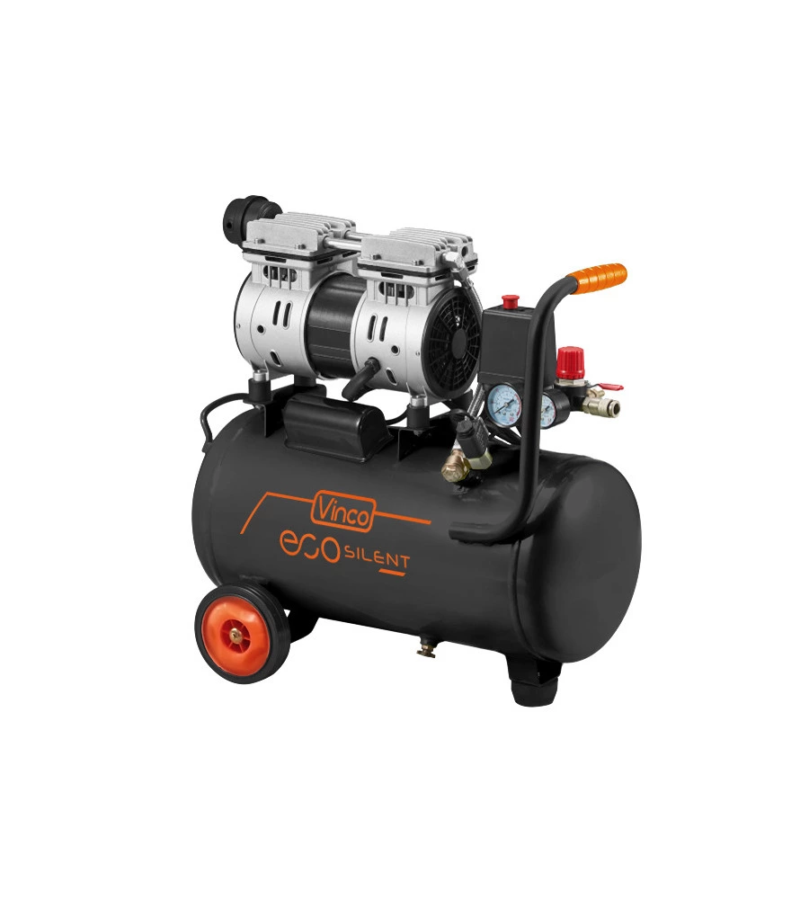 Compressore aria silenziato vinco "kwu750-24l" 24l 1hp