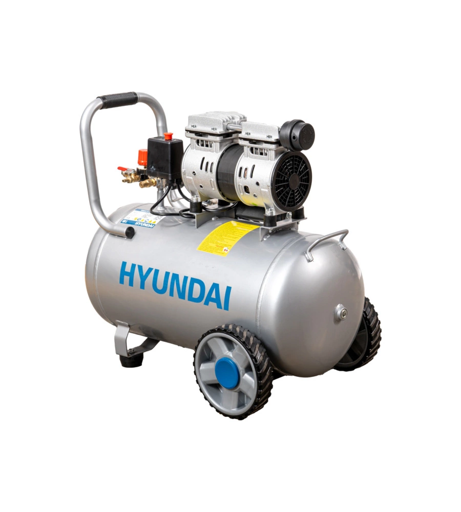 Compressore aria silenziato hyundai 50l 1hp - cod. 65701