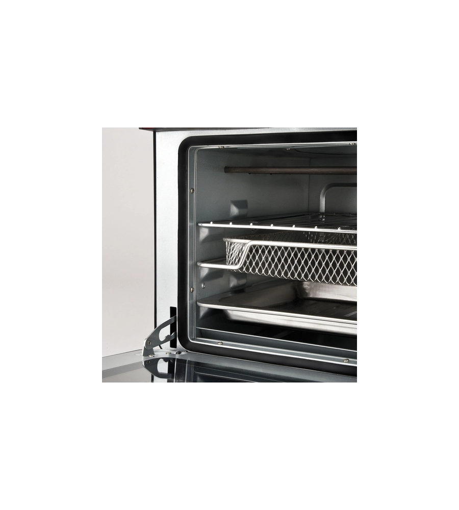 Friggitrice forno ad aria calda "friggisano" nera, 22 lt