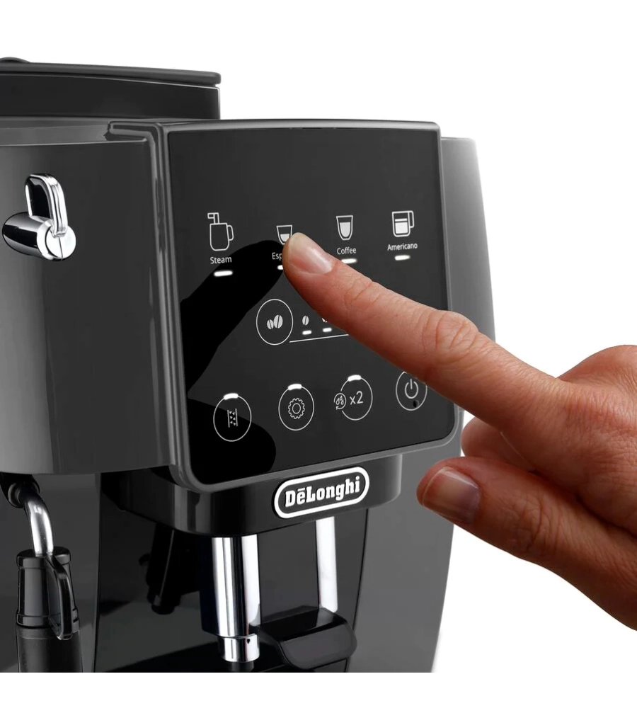 Macchina da caffÈ automatica "ecam220.22.gb" con funzioni avanzate colore nero