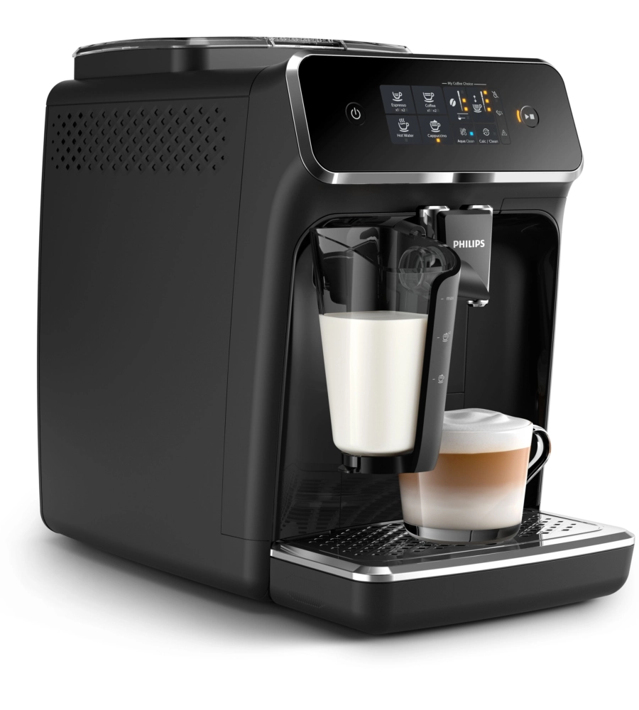 Macchina da caffÈ automatica philips "ep2231/40" con sistema "lattego", 1500 w