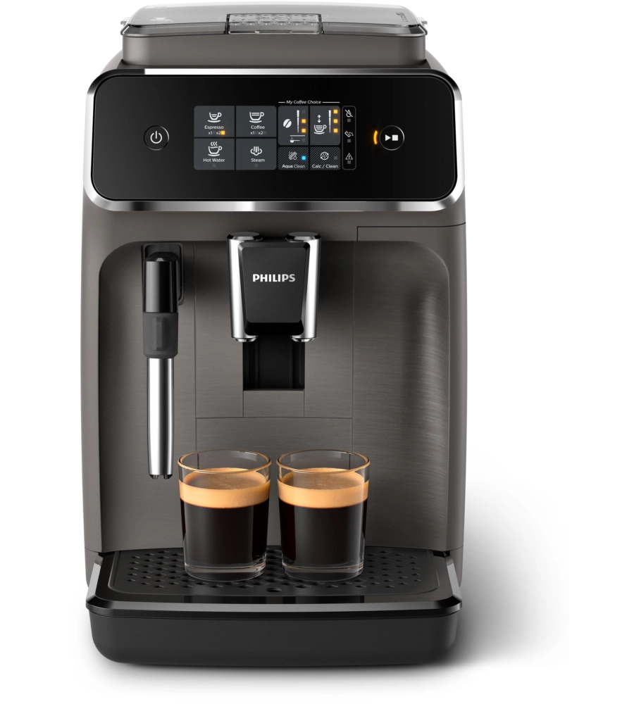 Macchina da caffÈ automatica philips "ep2224/10" con intuitivo display touch, 1500 w