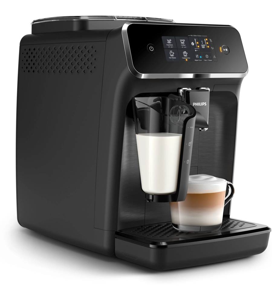 Macchina da caffÈ automatica philips "ep2230/10" con sistema "lattego", 1500 w