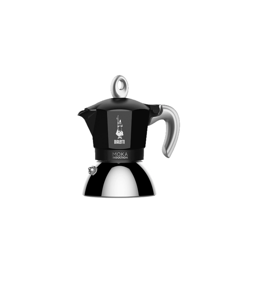 Moka elettrica nera ad induzione bialetti, 2 tazze