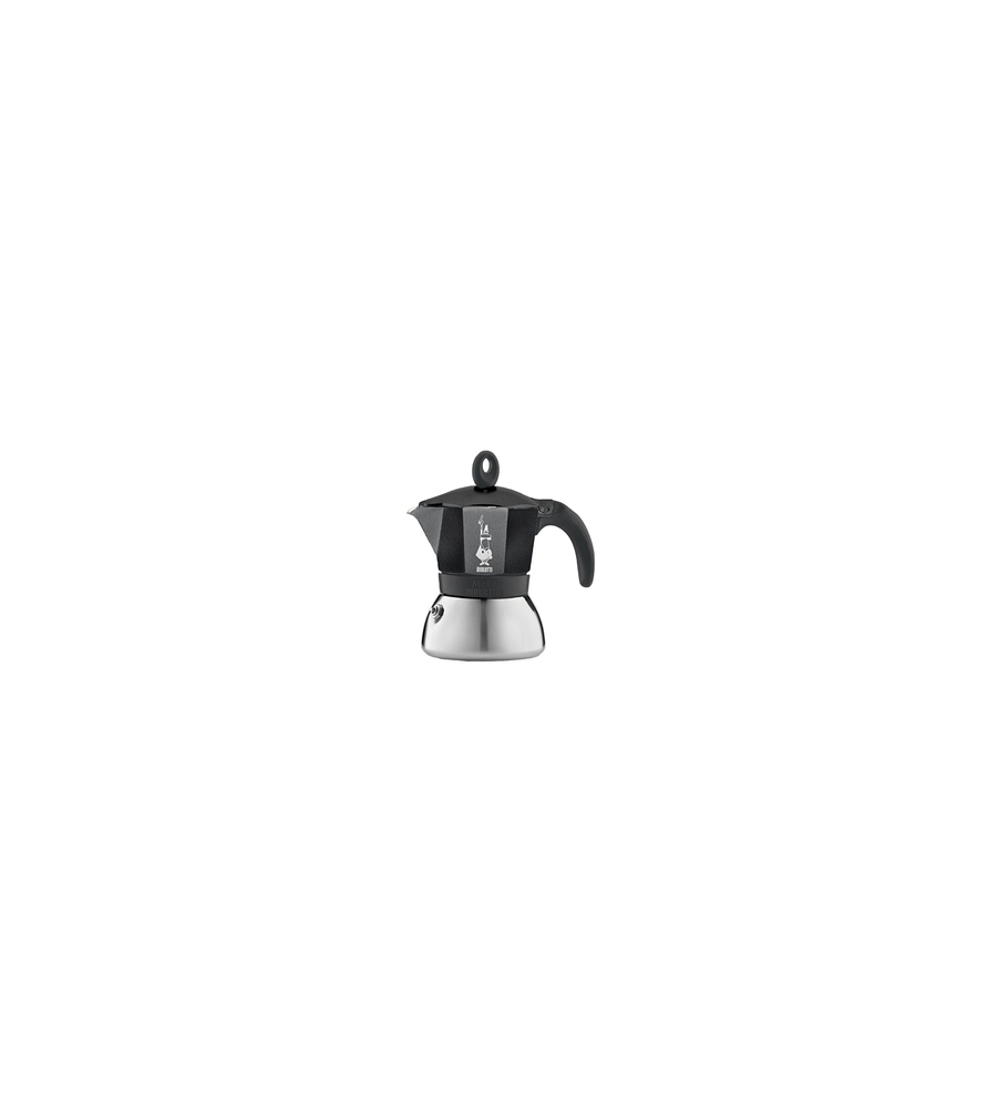 Bialetti macchina per caffè espresso moka timer argento nero 3 tazze -  acquista su