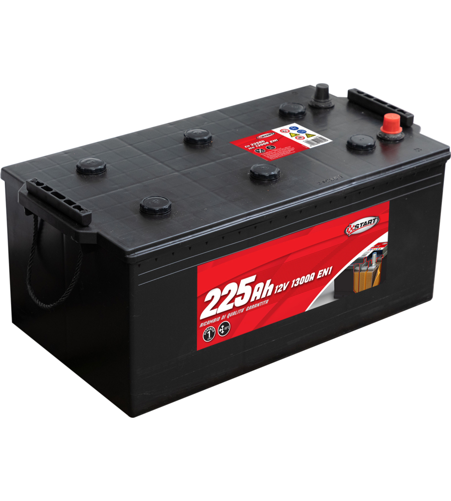 Batteria Auto 45ah 12v 420a Polo Positivo Destro Cassetta L1 in