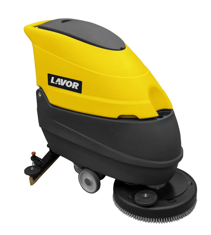 Lavasciuga pavimenti a batteria professionale - lavor - 500/800 mm 2000 mq/h 44/60 l 24 v