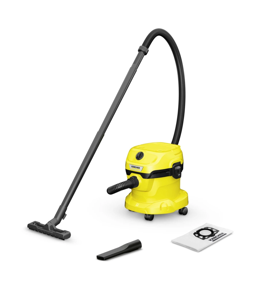 Bidone aspiratutto wd2 plus - 1000 w 12 l - karcher