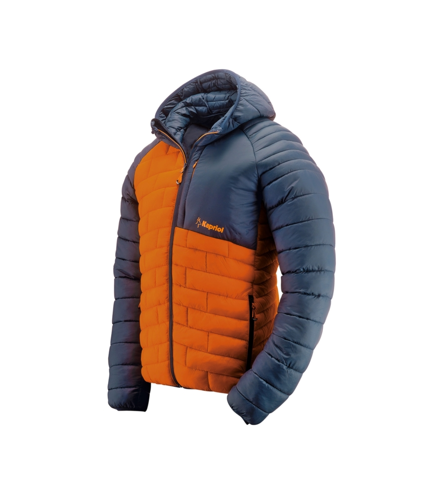 Giacca piumino da lavoro kapriol "thermic" blu/arancione, tg xl