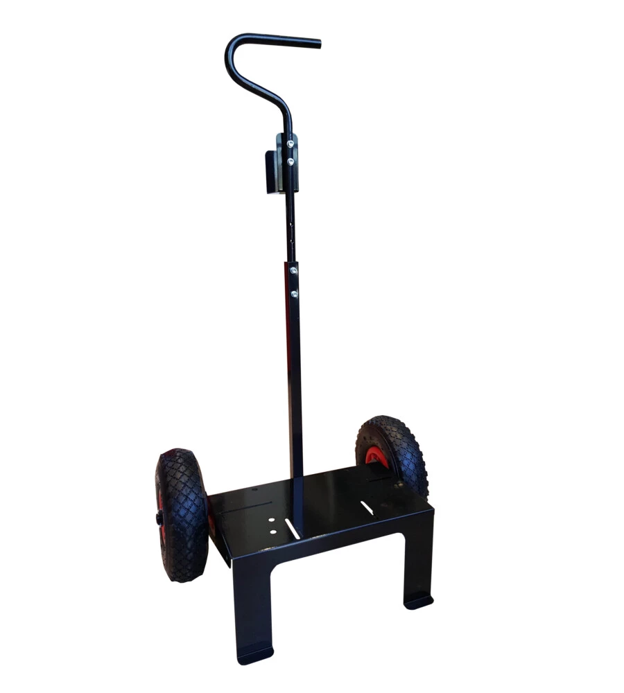 Carrello porta batteria volpi originale "porter 20cba" in acciaio verniciato, 565x395x1000 mm