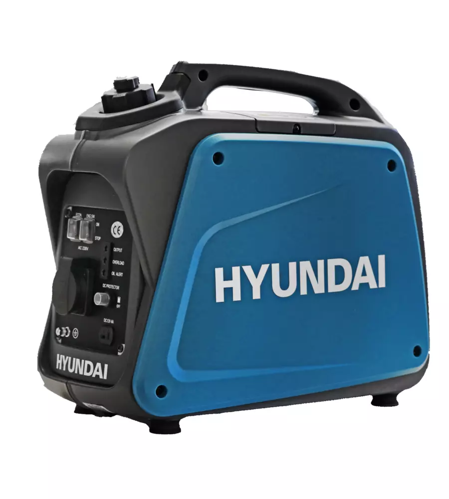 Generatore di corrente inverter a benzina hyundai 1000 w - cod. 65150