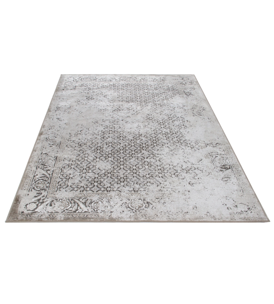 Tappeto vintage classico antracite, 160x230 cm