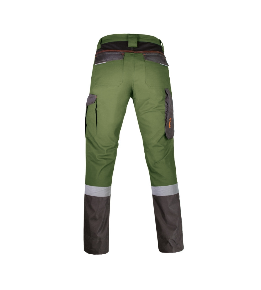 Pantalone da lavoro kapriol "tenere pro gardener" colore verde, tg s