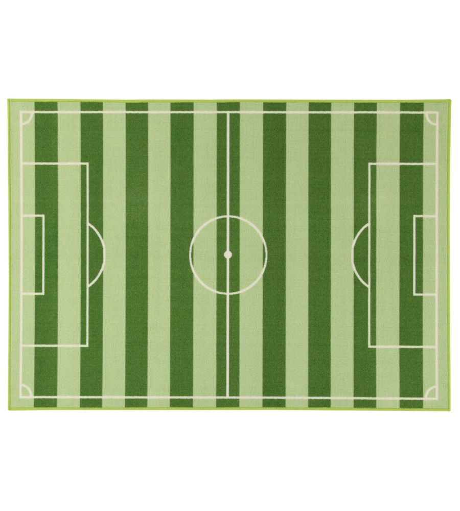 Tappeto "football field" verde, 140x80 cm