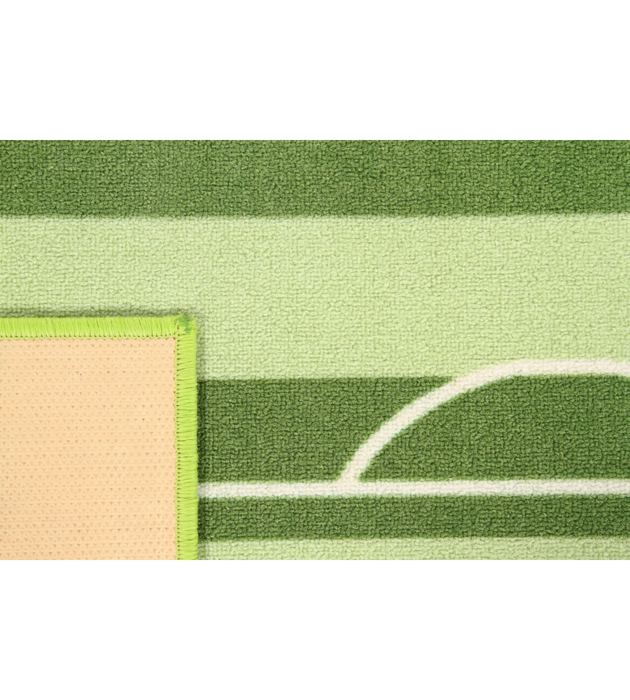 Tappeto "football field" verde, 140x80 cm