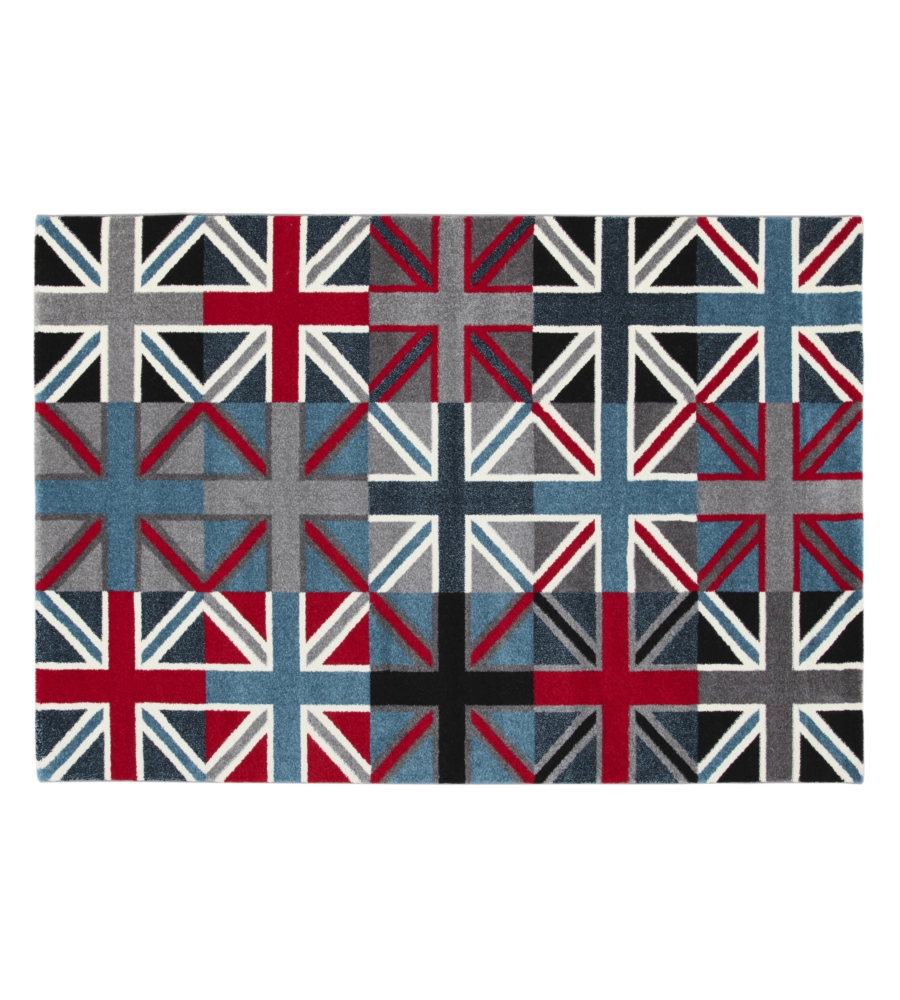 Tappeto "metropolitan uk flags" multicolor, 190x133 cm