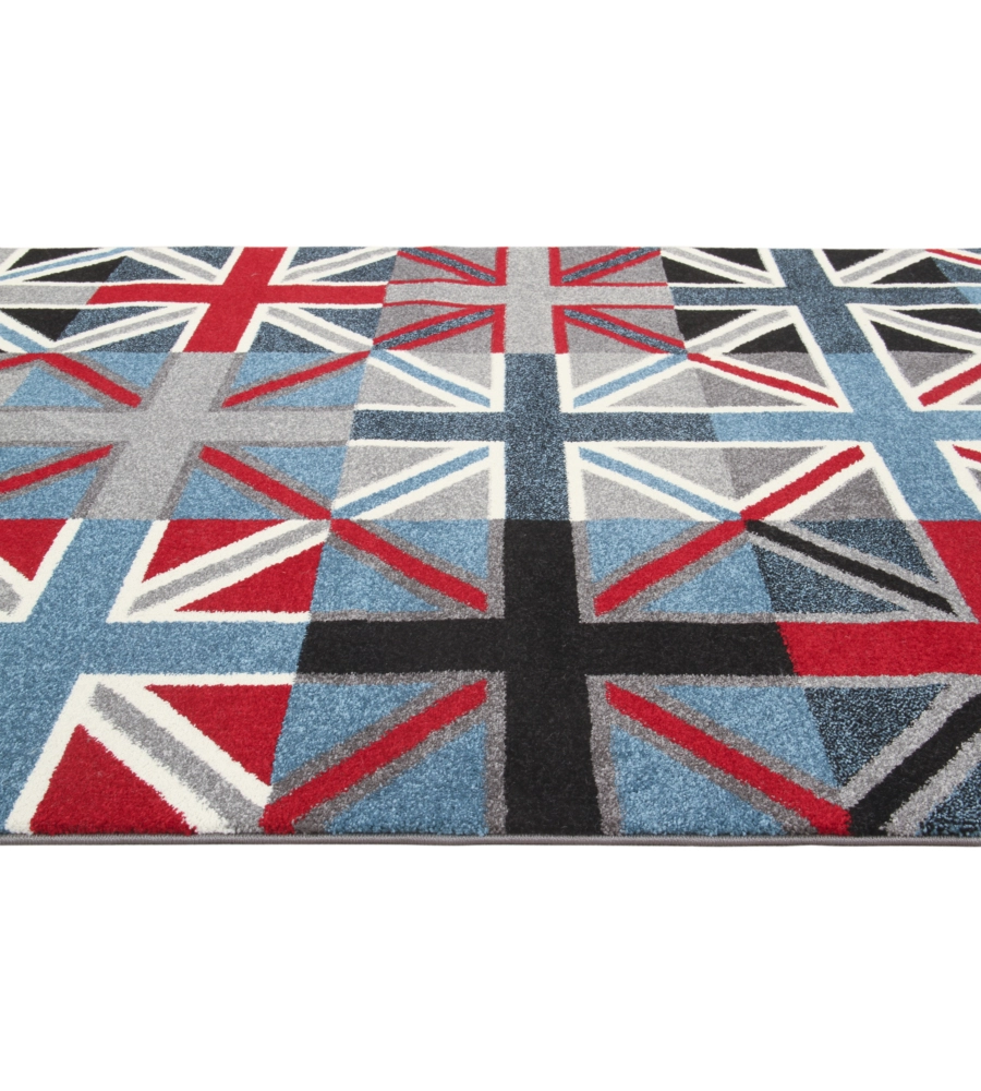 Tappeto "metropolitan uk flags" multicolor, 190x133 cm