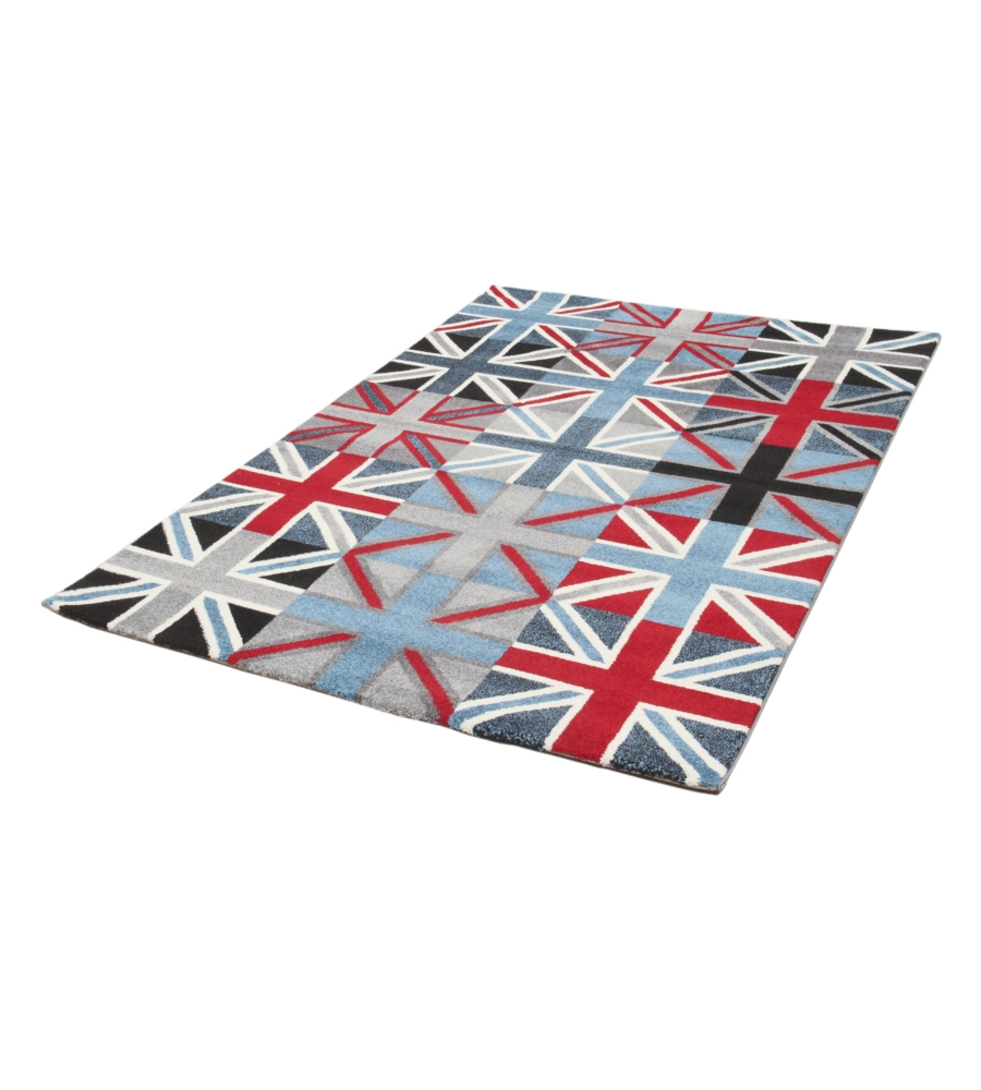 Tappeto "metropolitan uk flags" multicolor, 190x133 cm