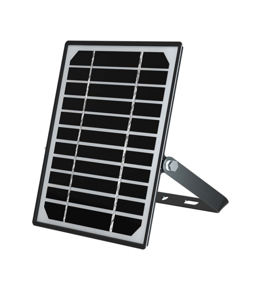 Pannello led con ricarica solare e sensore 10w, 4000k