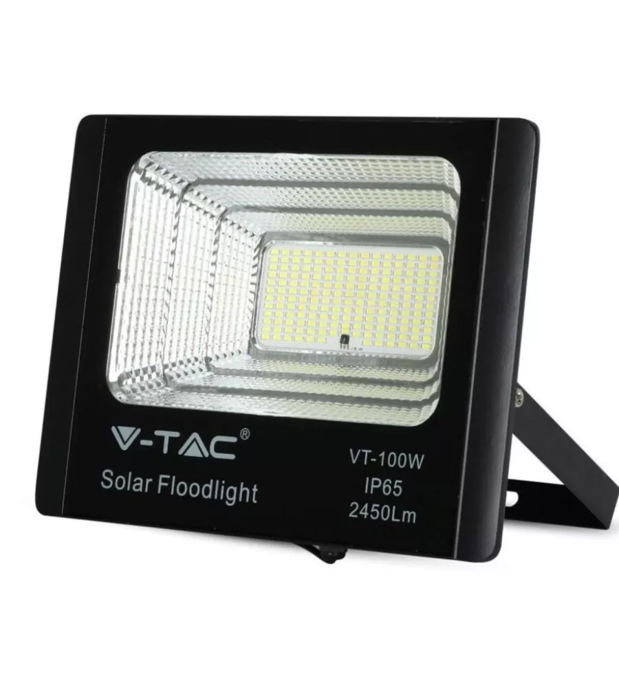 Faro led con ricarica solare 35w, 4000k