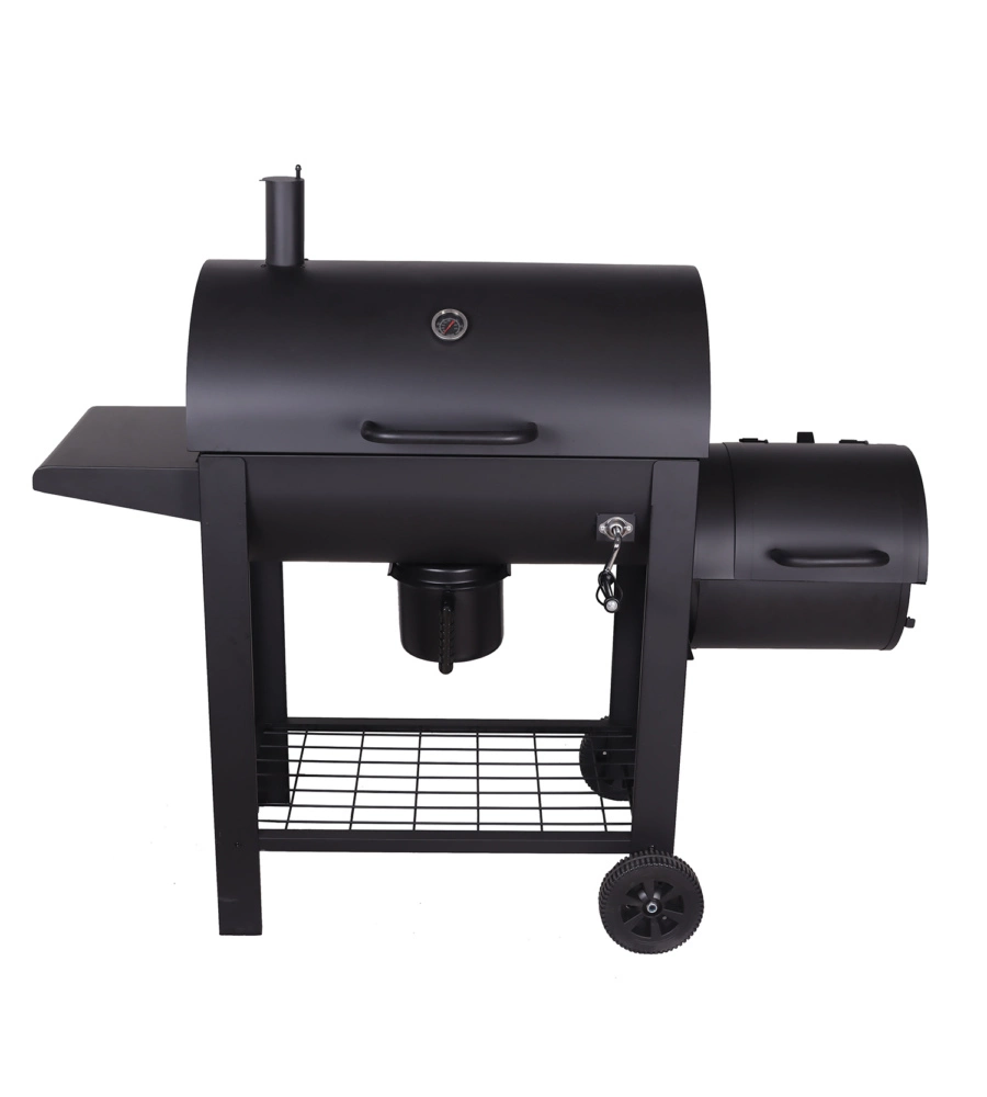 Barbecue a carbone arnold "colorado" con affumicatore, 66x42 cm