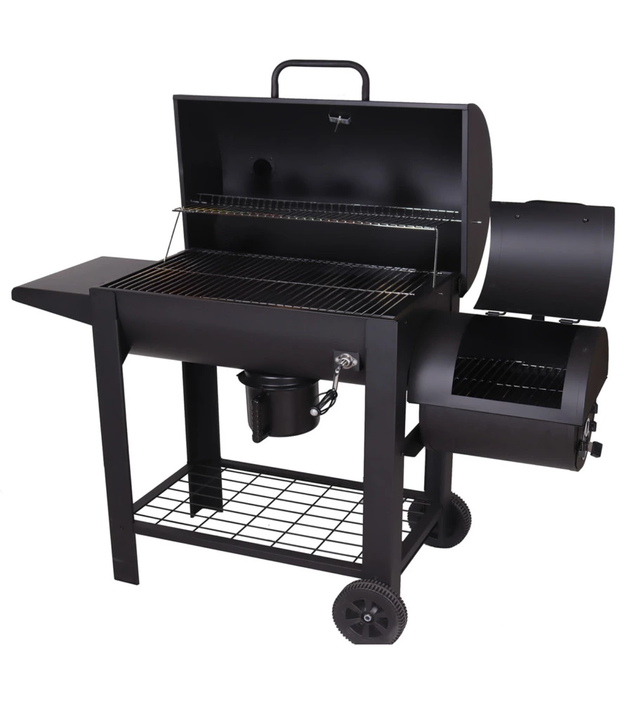 Barbecue a carbone arnold "colorado" con affumicatore, 66x42 cm