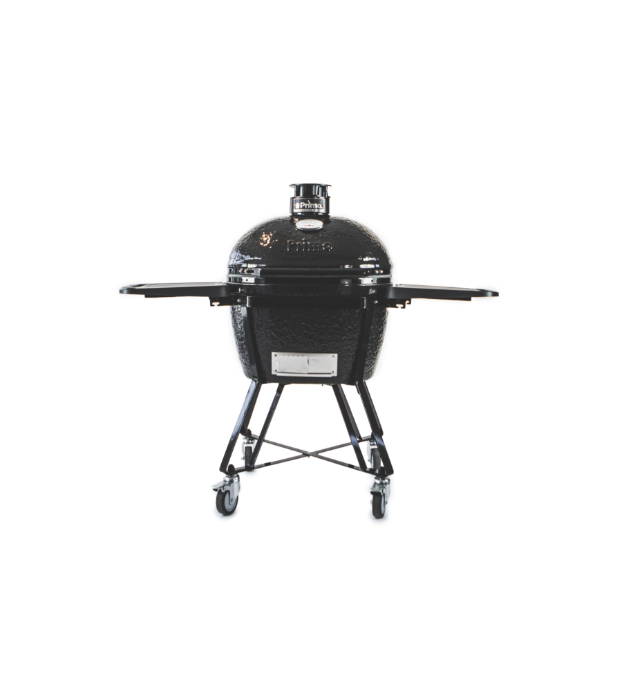 Barbecue a carbone primo "kamado large charcoal all-in-one" in ceramica, 76x63x114 cm