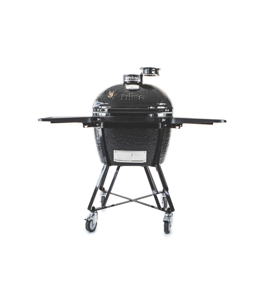 Barbecue a carbone primo "kamado large charcoal all-in-one" in ceramica, 76x63x114 cm