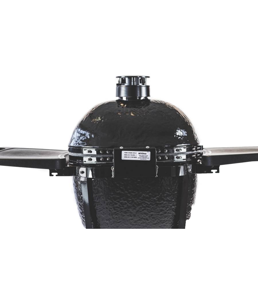 Barbecue a carbone primo "kamado junior all-in-one" in ceramica, 58x46x112 cm