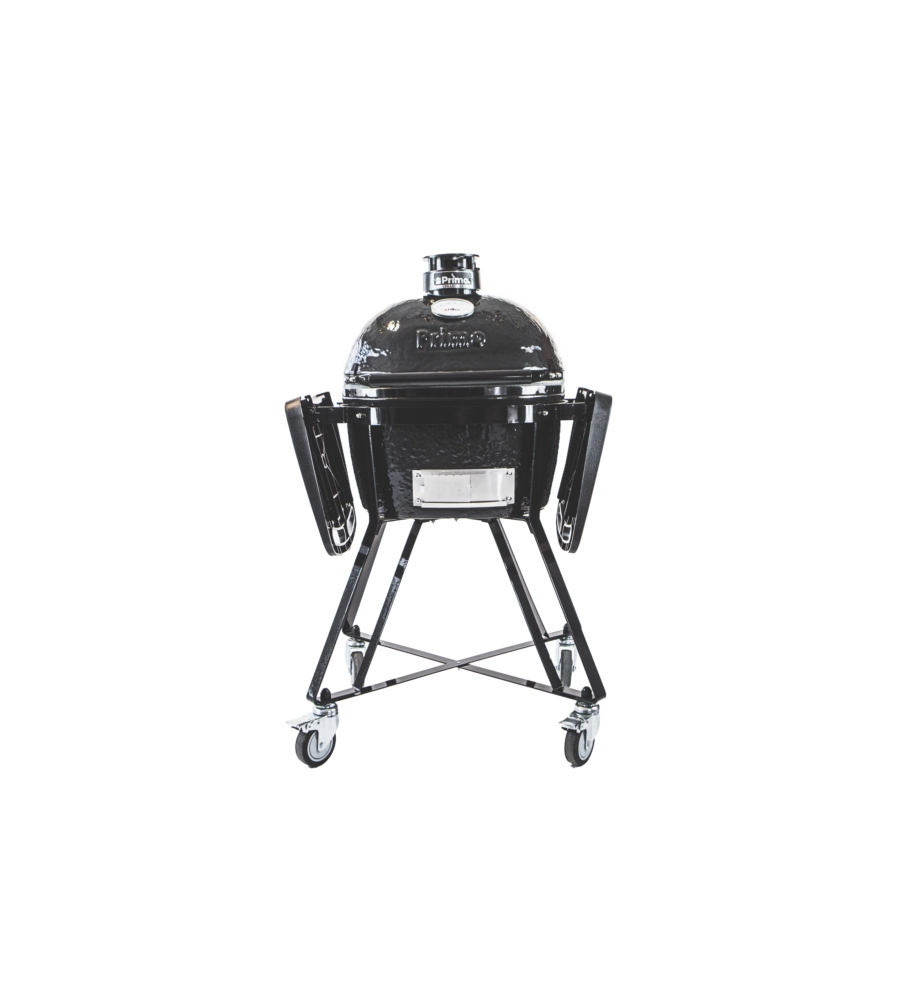 Barbecue a carbone primo "kamado junior all-in-one" in ceramica, 58x46x112 cm