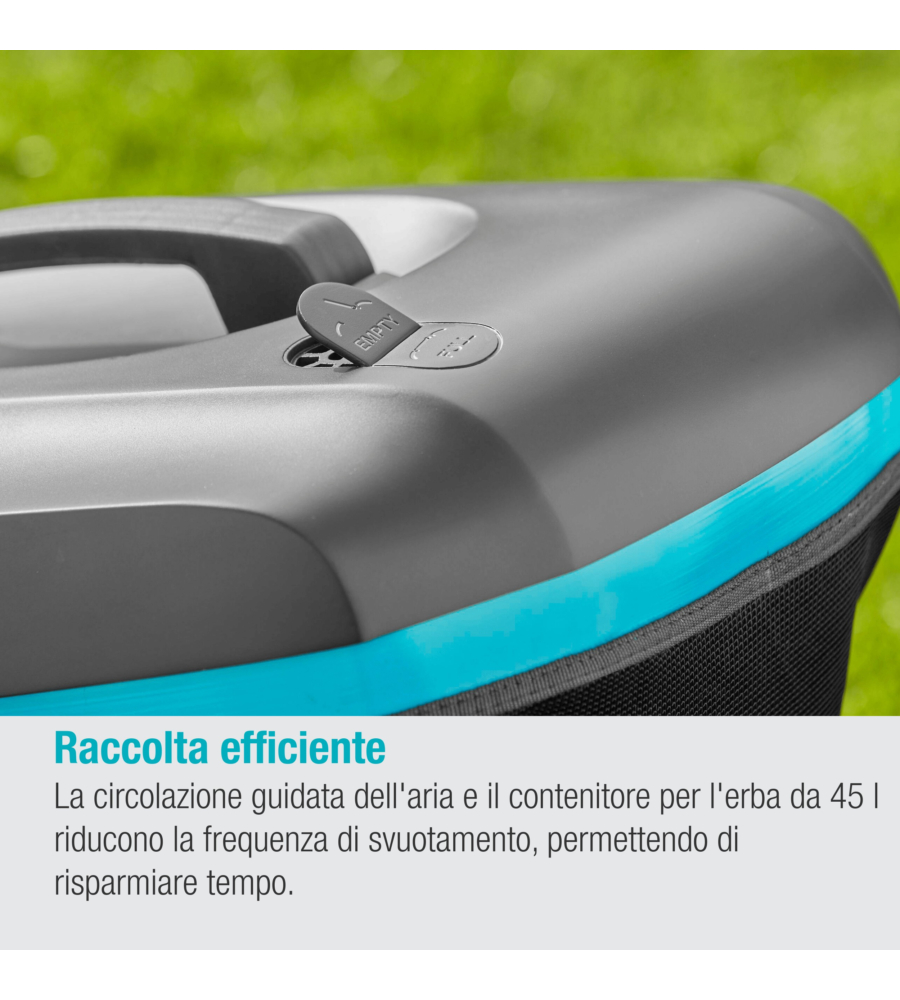 Rasaerba elettrico gardena "powermax 1800/37" taglio da 37 cm 1800 w