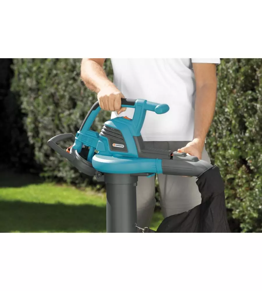 Soffiatore/aspiratore elettrico gardena "ergojet 2500" 3 in 1 170 l/s 2500 w