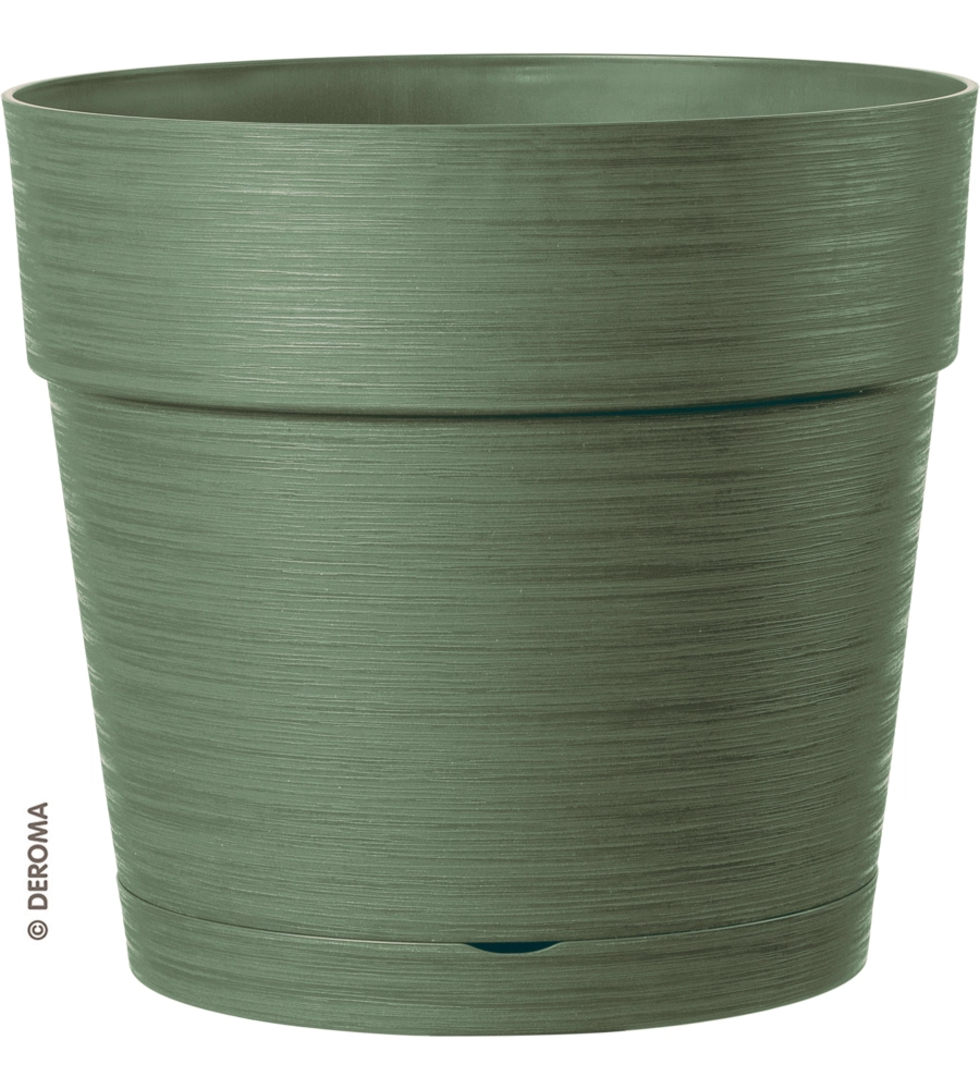 Vaso da giardino "save" verde lichene, 20 cm