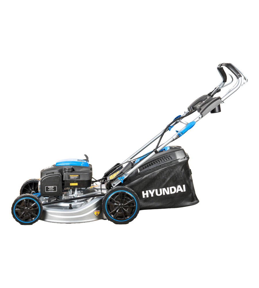 Tagliaerba a scoppio trazionato hyundai taglio da 56 cm 224 cc con avviamento elettrico - cod. 65831