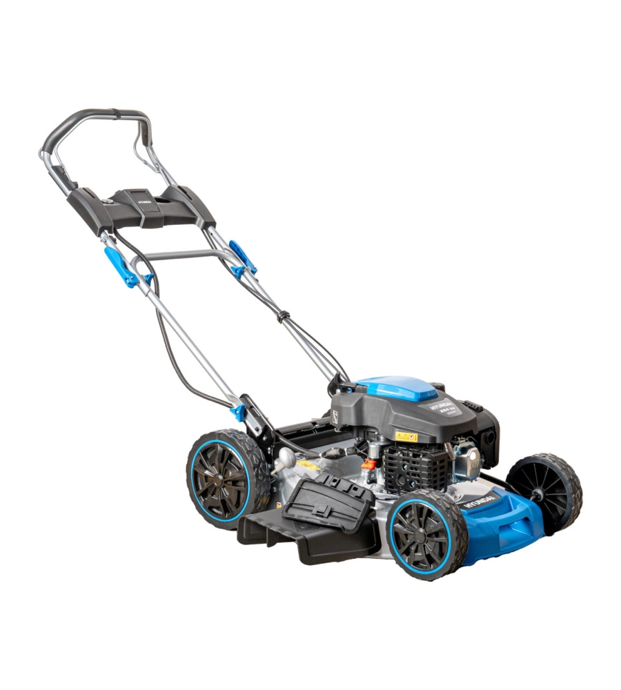 Tagliaerba a scoppio trazionato hyundai taglio da 56 cm 224 cc con avviamento elettrico - cod. 65831