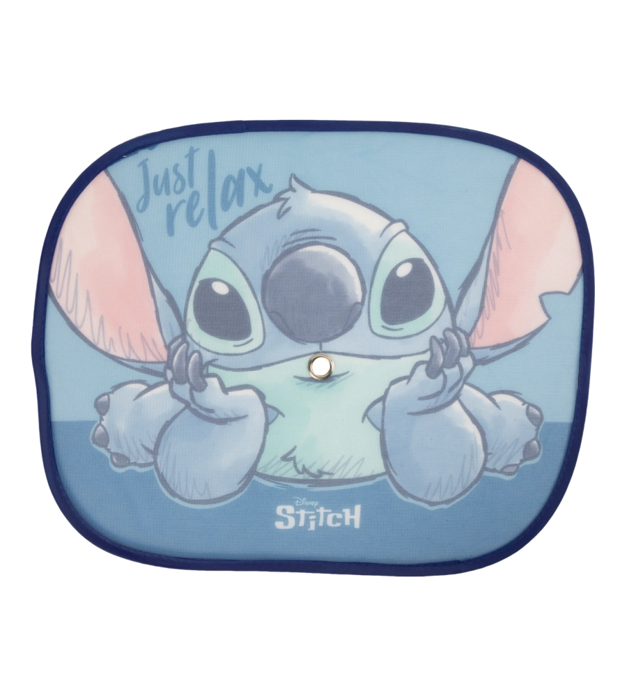 Coppia tendine auto laterali "disney stitch" tg 44x35 cm