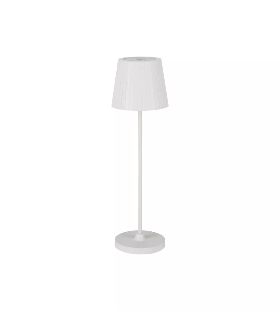 LAMPADA LED DA ESTERNO EGLO "CABOZO" RICARICABILE BIANCA, 300 LM