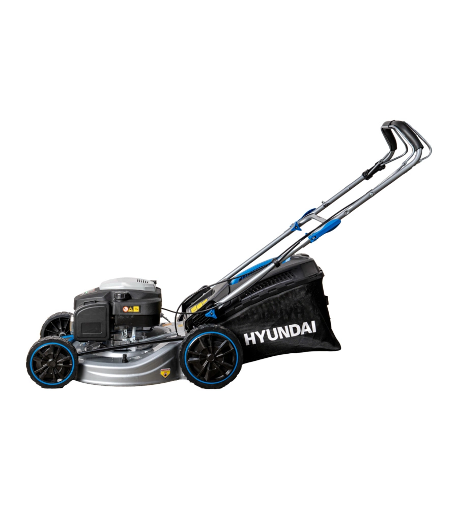 Tagliaerba a scoppio trazionato hyundai "65830" taglio da 56 cm 4 t 224 cc