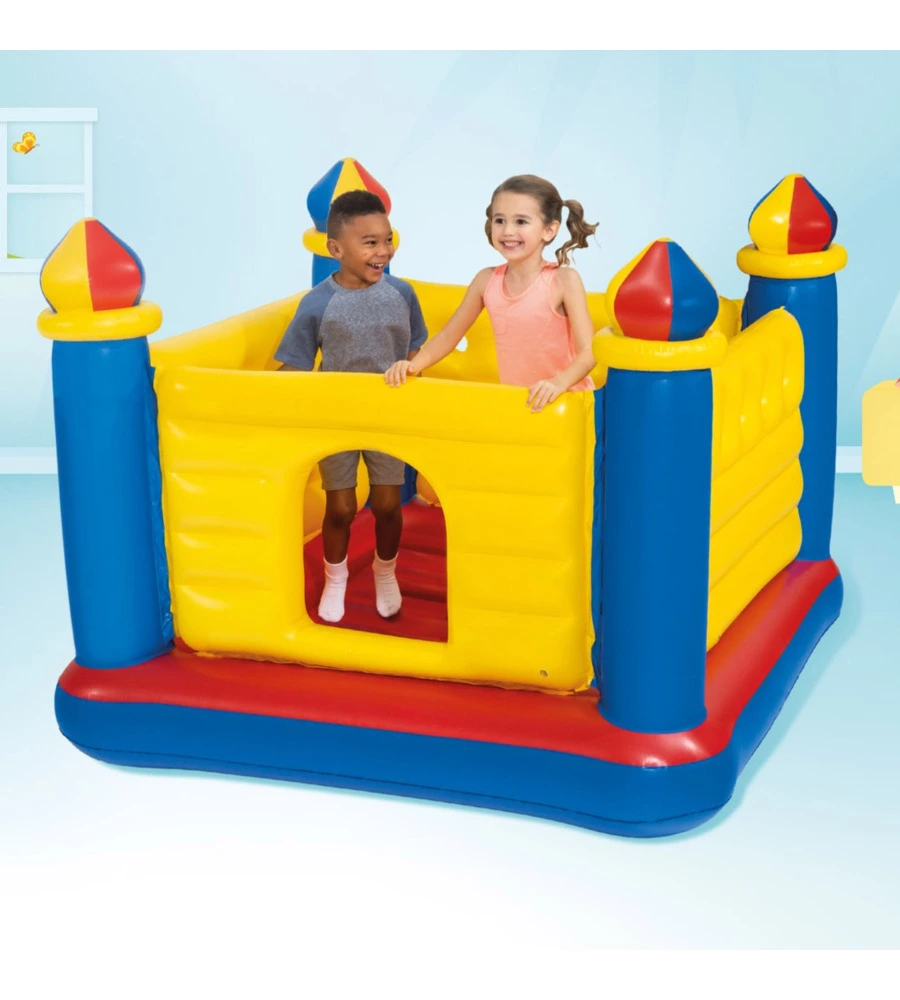 Castello gonfiabile intex "jump-o-lene" 175x175x135 cm