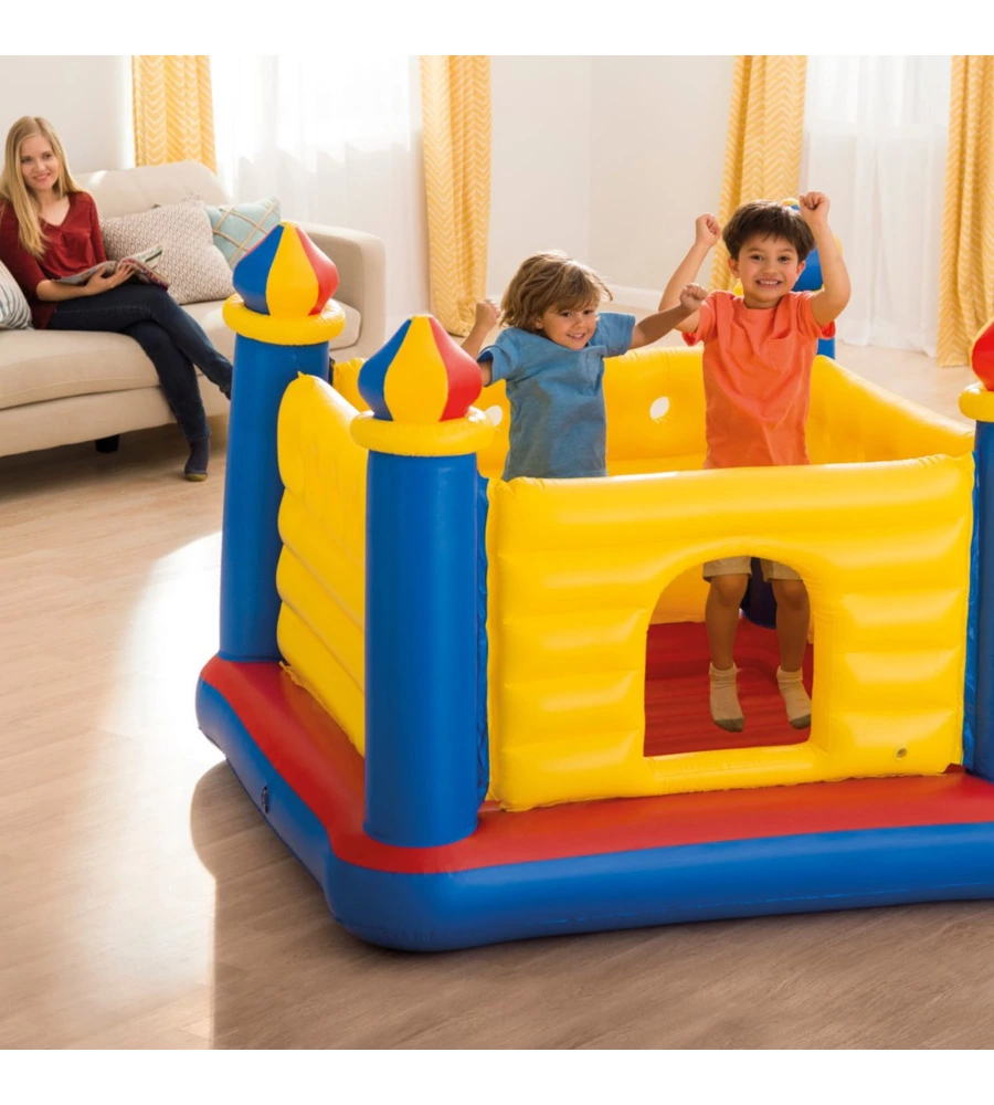 Castello gonfiabile intex "jump-o-lene" 175x175x135 cm