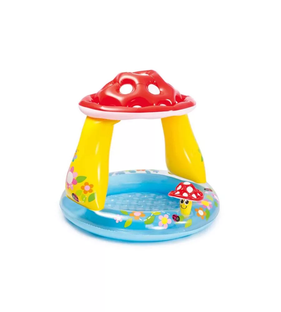 Piscina gonfiabile rotonda per bambini intex "baby fungo" 102x89 cm