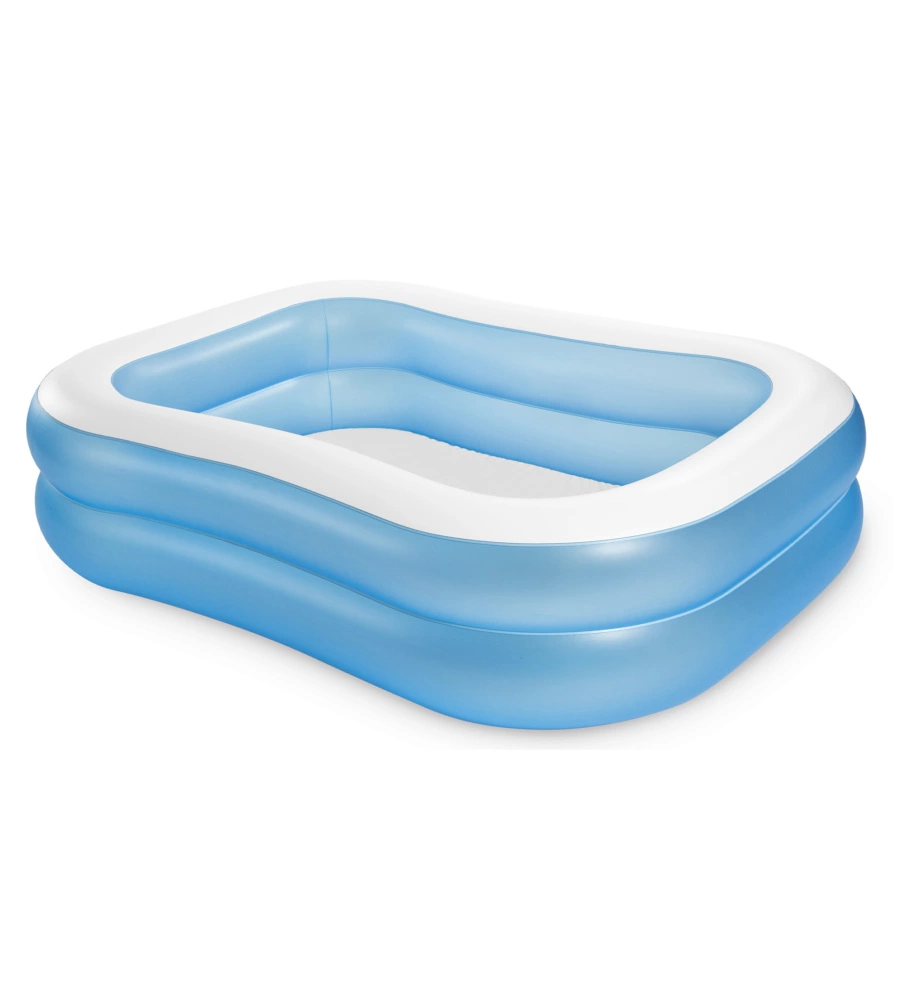 Piscina gonfiabile rettangolare per bambini intex "family" 203x152x48 cm