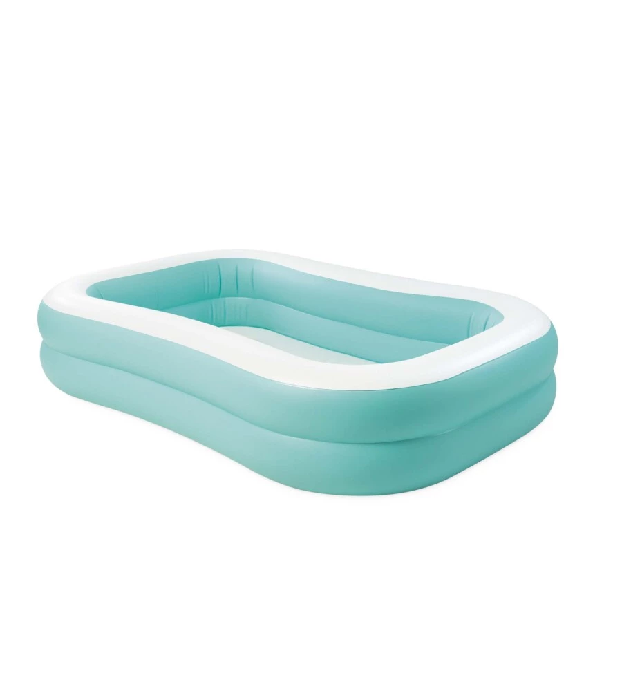 Piscina gonfiabile rettangolare per bambini intex "family" 229x152x48 cm