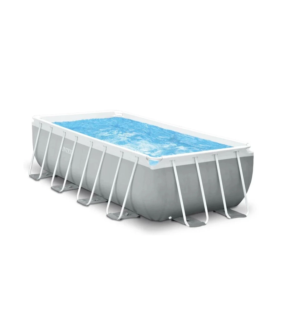 Piscina fuori terra rettangolare intex "prisma frame" 488x244x107 cm