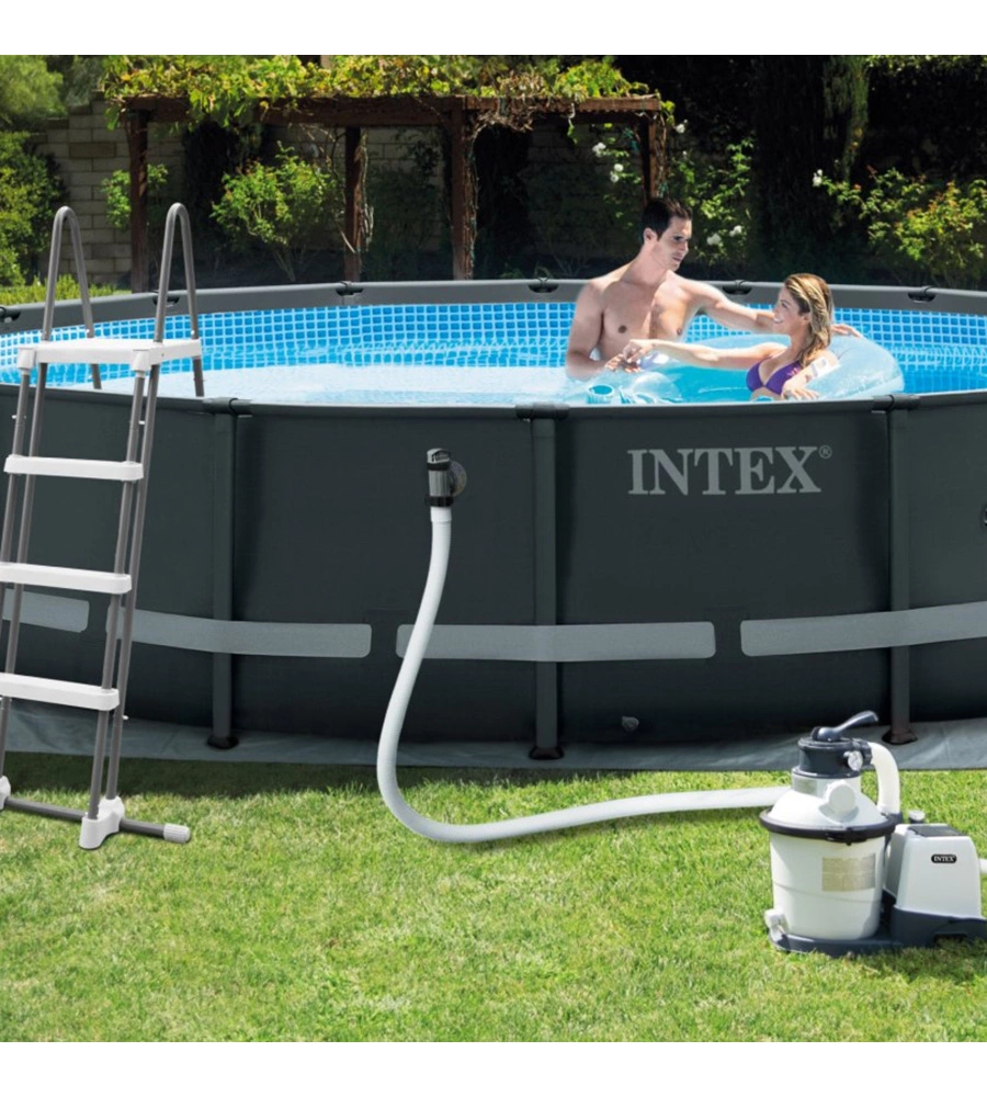 Piscina fuori terra rotonda intex "ultra xtr frame" 488x488x122 cm - cod. 2626