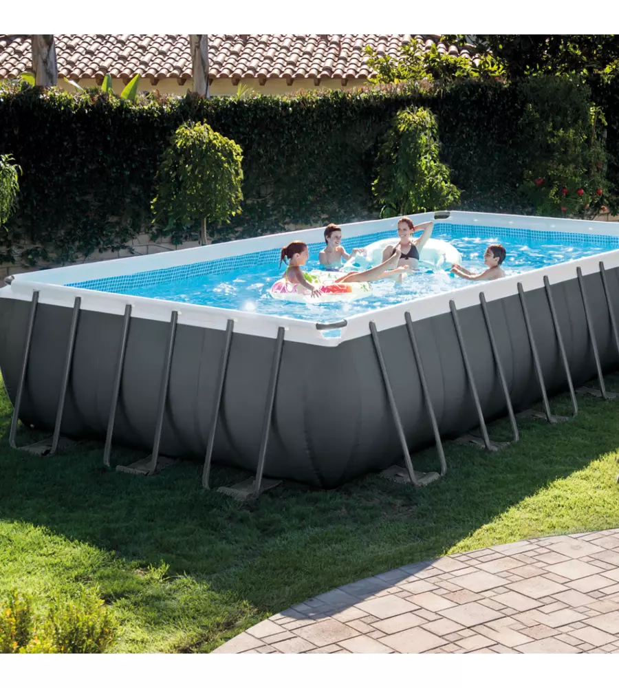 Piscina fuori terra rettangolare intex "ultra xtr frame" 732x366x132 cm - cod.26364