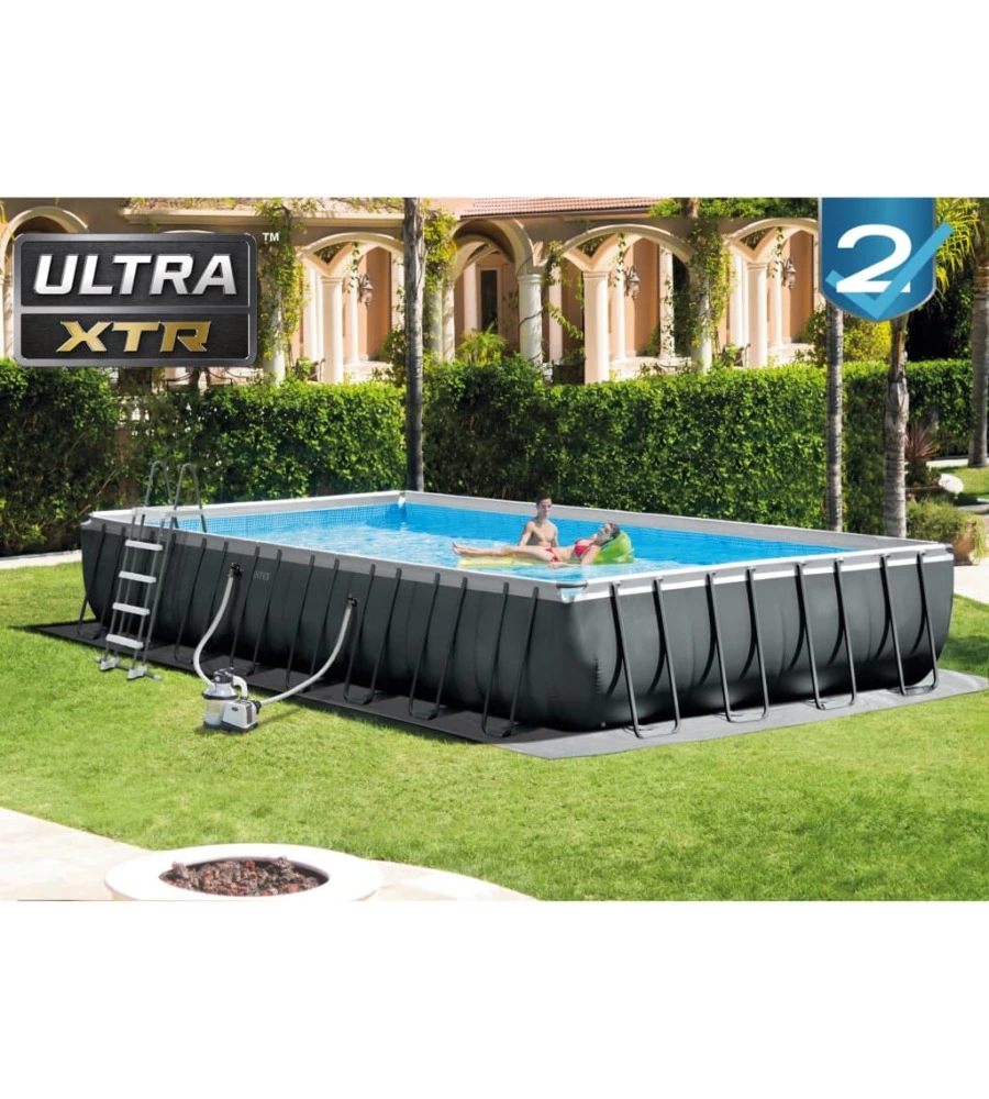 Piscina fuori terra rettangolare intex "ultra xtr frame" 975x488x132 cm - cod.26374